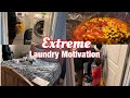 NEW! EXTREME LAUNDRY MOTIVATION+DUMP AND GO CROCKPOT CHICKEN ENCHILADA SOUP|LAUNDRY MOTIVATION