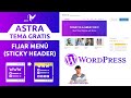 WordPress: Astra. Fijar Menú Cabecera (Sticky Header)