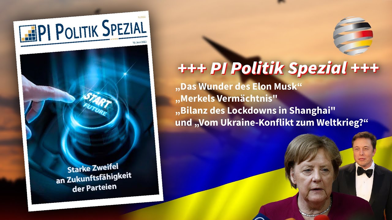 NEUE AUSGABE von „PI Politik Spezial“ +++ YouTube