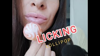 ASMR LICKING🍭/ ASMR Lollipop Licking
