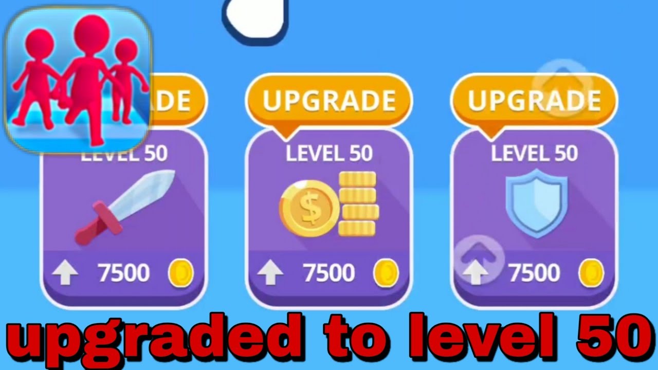 Join Clash 3D "All Upgraded to Level 50" Aggressive gameplay
