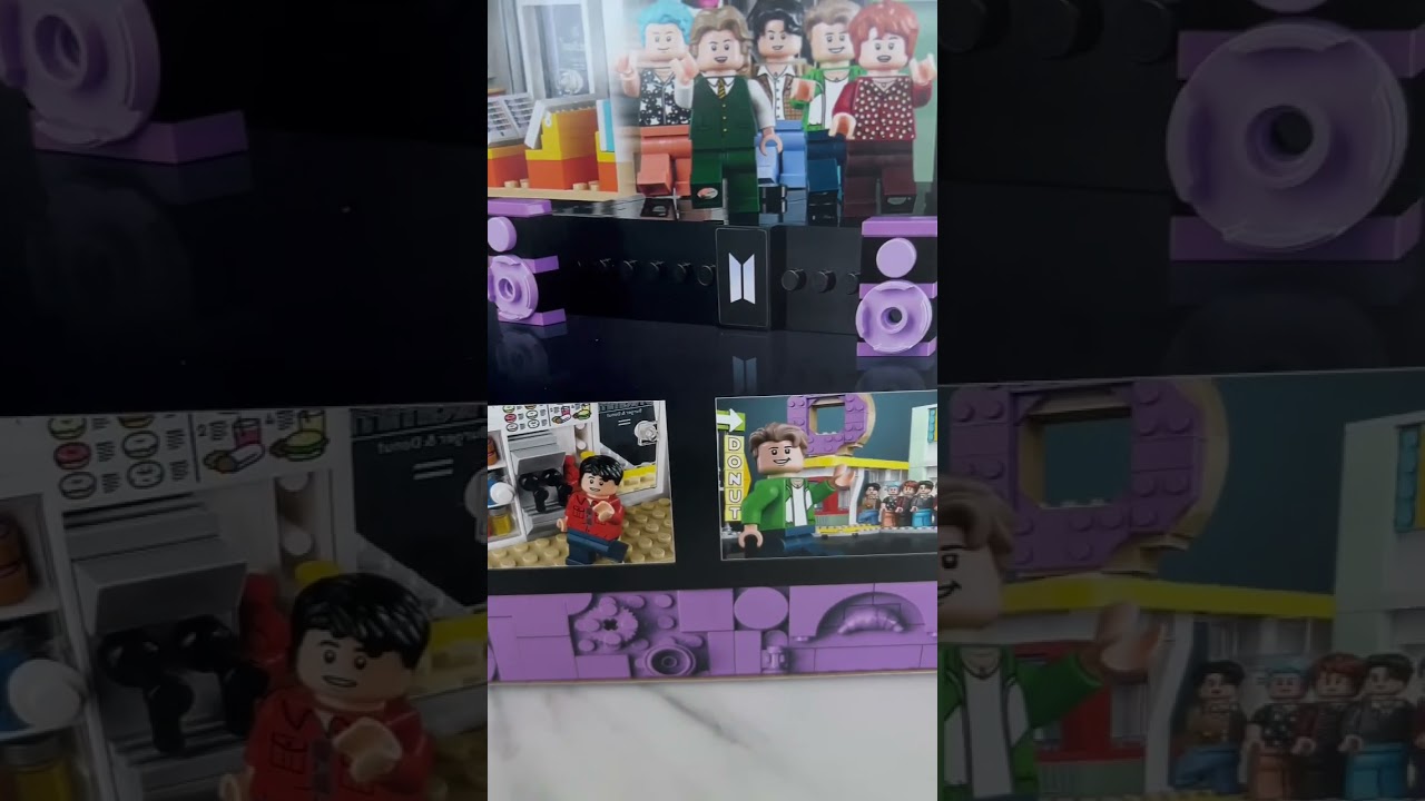 BTS Dynamite Lego Back Of The Box 