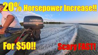 Increasing the power of my Evinrude 25hp
