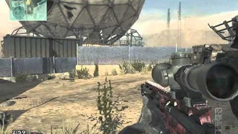 Call of Duty MW3- MSR Double kill