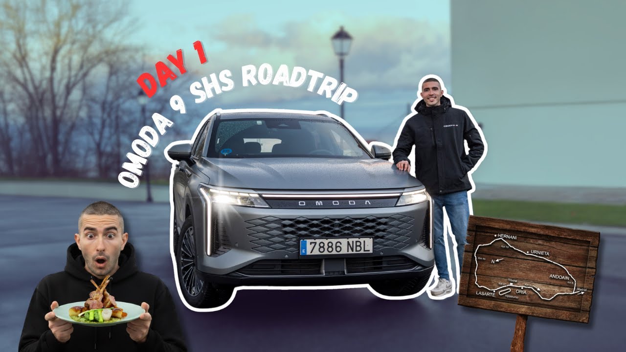 Roadtrip MAD-NÜR con OMODA 9 SHS 🚀 | Día 1 | Lasarte - Restaurante Itzuli - Burdeos