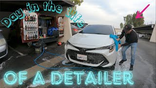 Day In The Life Of A Mobile Detailer!!