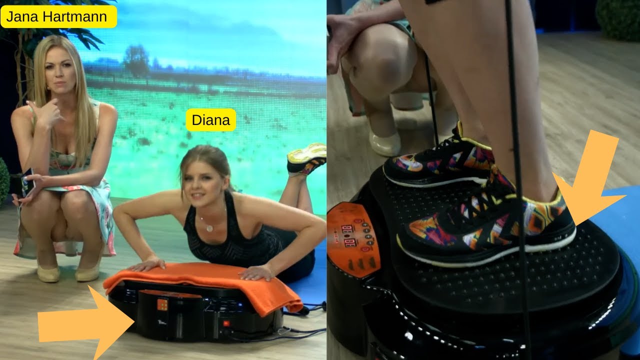 Advanced Vibration Plate Trainer for Home Workouts | Jana Hartmann & Diana