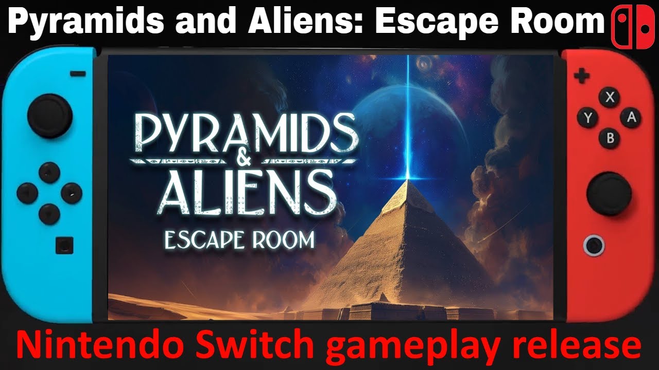 Pyramids and Aliens Escape Room - Nintendo Switch gameplay release - the switch version