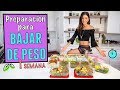 PREPARACION DE COMIDA DE 1 SEMANA PARA BAJAR DE PESO (VEGANO) #2