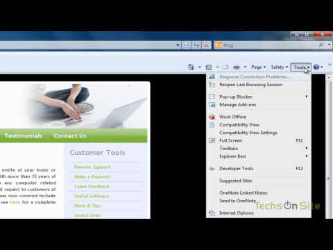 How to add your favorite websites to Internet Explorer Tabs (Watch in HD)