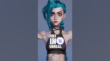 Jinx process in Unreal Engine #arcane2