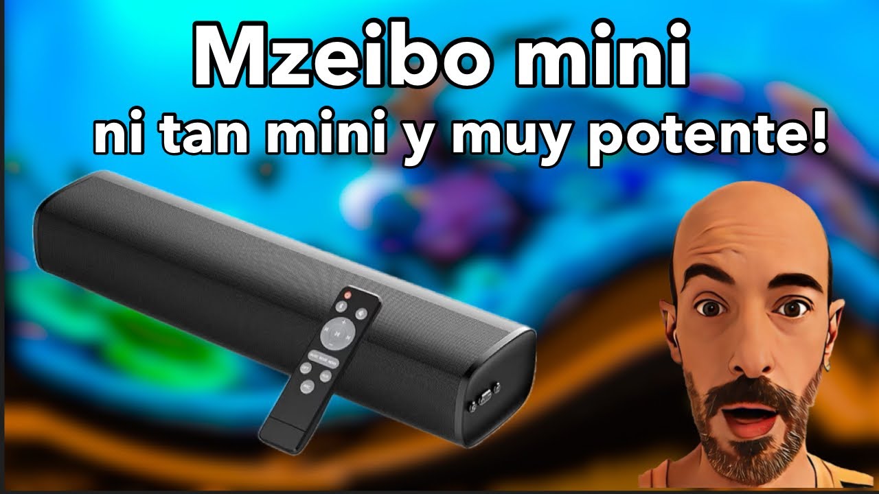 Esta Soundbar es muy popular, porque? Mzeibo Kw mini | unboxing, datos y prueba |