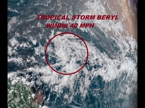 Tropical Storm Beryl Forms In The Eastern Atlantic Heatwave To End In ...