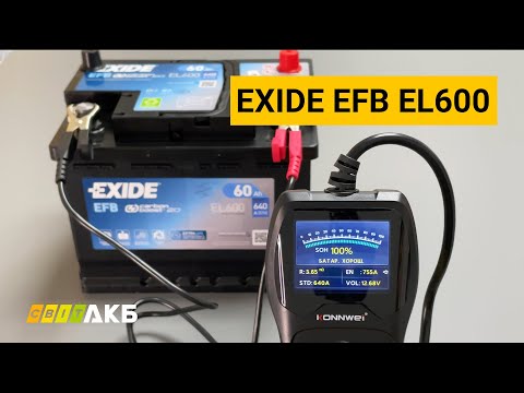 Аккумулятор Exide EL600