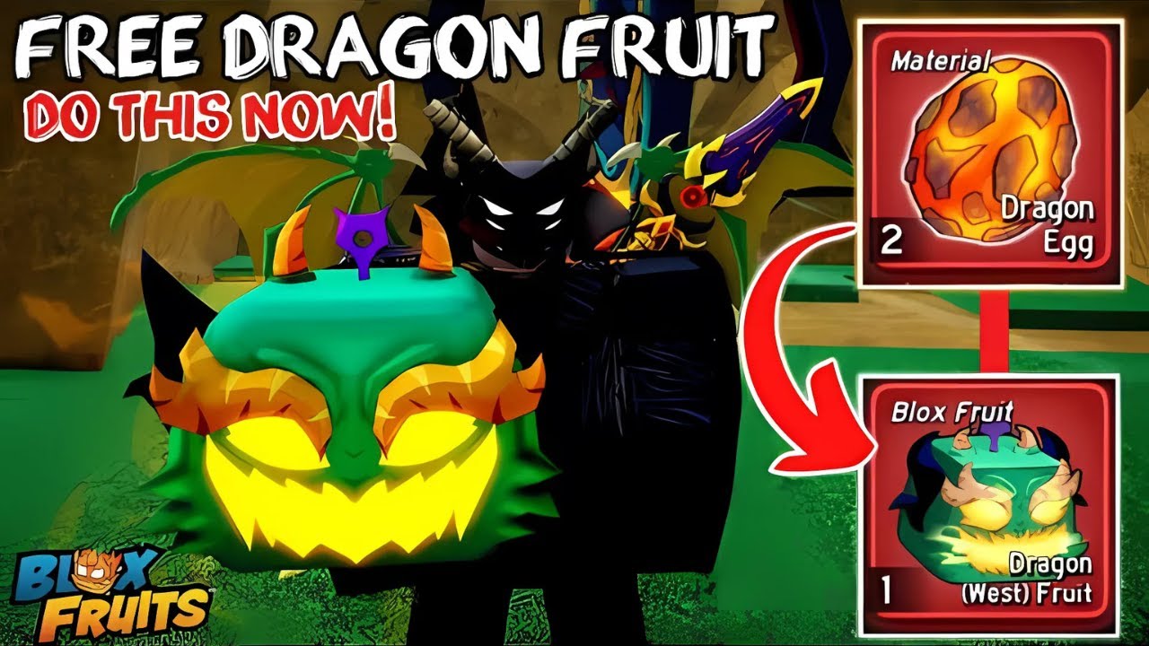 Blox Fruits NEW FREE DRAGON FRUIT REWORK METHOD! | Blox Fruits Update ...
