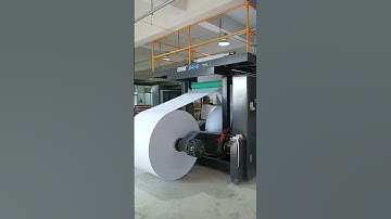 CHM brand 2 sets A4 paper cutting and packaging machine in customer factory#A4papercuttingmachine