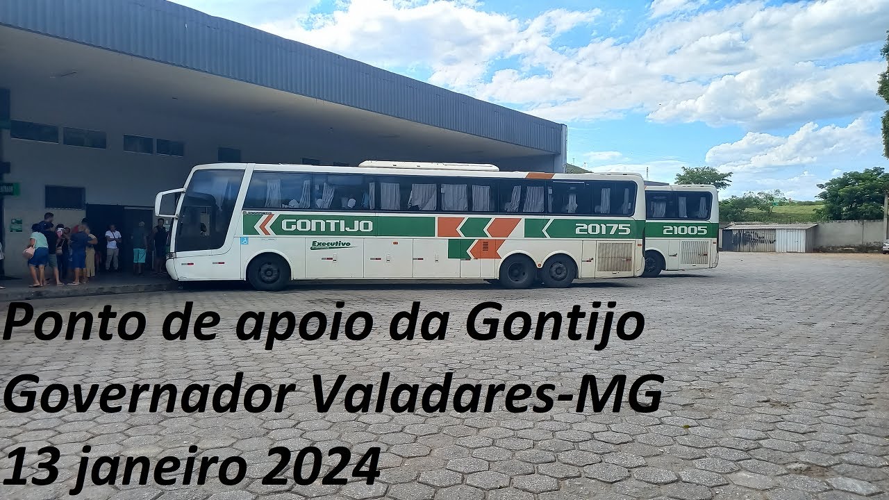 Movimentação P. A da Gontijo em Governador Valadares-MG 13 janeiro 2024, só naves!!!! WRBUS
