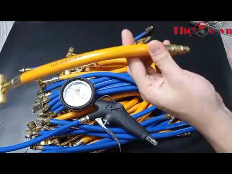 Video Đầu vòi dây bơm xe máy, ô tô, xe đạp chất lượng cao -... - youtube