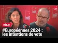 Europennes 2024  les intentions de vote  nathalie schuck x thomas legrand