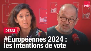 #Européennes 2024 : les intentions de vote - Nathalie Schuck x Thomas Legrand