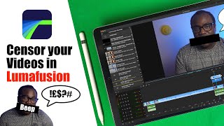 Censor Bad Words by adding Beep audio effects in Lumafusion screenshot 1