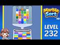 Marble Sort Level 232 Solution Walkthrough