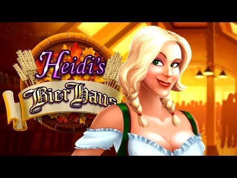 Heidi's Bier Haus Slot - NICE SESSION, ALL FEATURES!