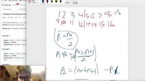Leetcode Problem 4: Median of Two Sorted Arrays (Python Solution)