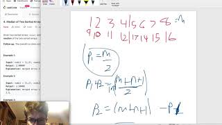 Leetcode Problem 4: Median of Two Sorted Arrays (Python Solution)