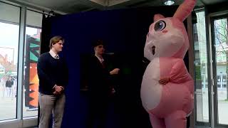CovFeed interview with the Easter bunny!