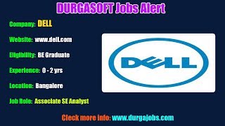 DURGASOFT Jobs Alerts || Jobs for Experienced and Freshers !!! (22-01-2019)