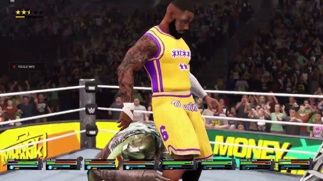 WWE 2K25 Season 6 Part 13 Money in the Bank Match