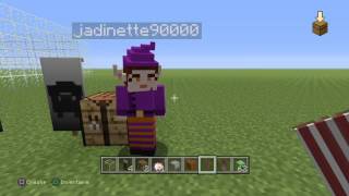 Minecraft gameplay ps4 nouvelle mise a jour + bonus construction Map cache cache