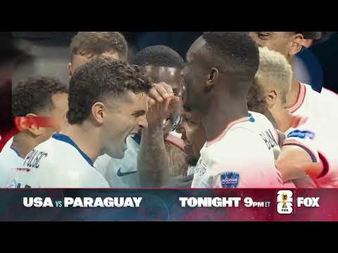 USA vs. Paraguay | Tonight 9P ET FOX - The FIFA World Cup is here. Watch the USMNT take on Paraguay in the opening match of the FIFA World Cup, live tonight at 9P ET on FOX.
