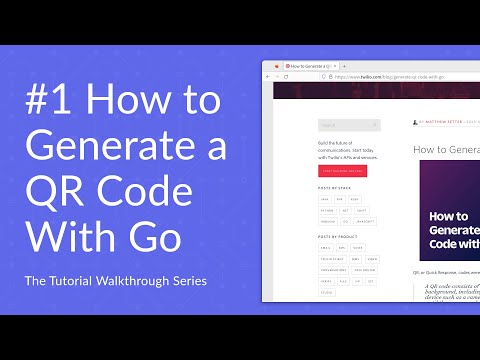 1. How to Generate a QR Code with Go