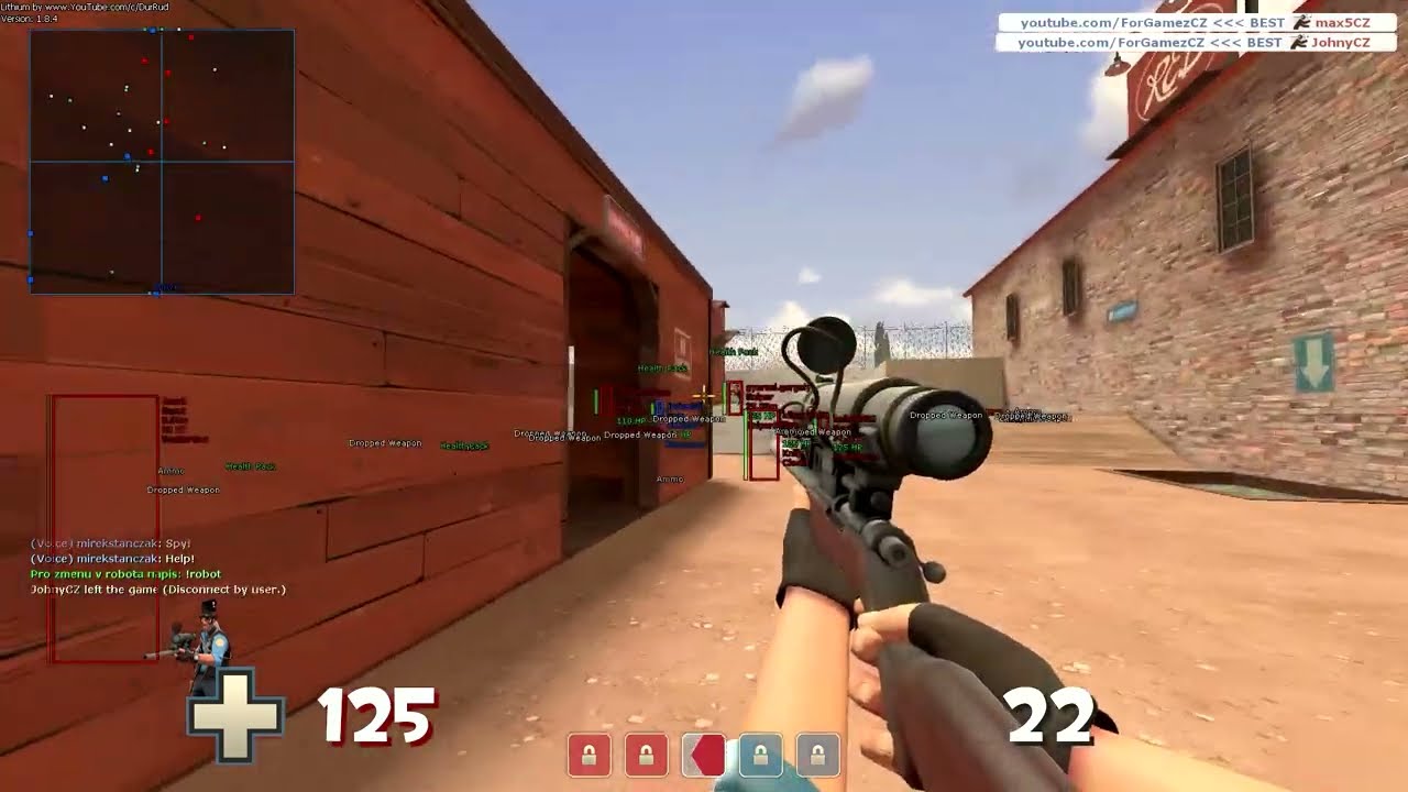 TF2 Lithium 1.8 - infernogaming.cz funnies with Token [1080p60] FULL HD 60 FPS