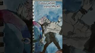 colour wheel trend with my arts