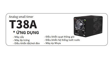 Bộ định thời - Analog Small Timer T38A