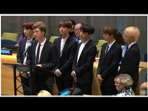 防弾少年団、国連本部で感動のスピーチ「希望がないと言われた過去、諦めたいと…」 Big News TV