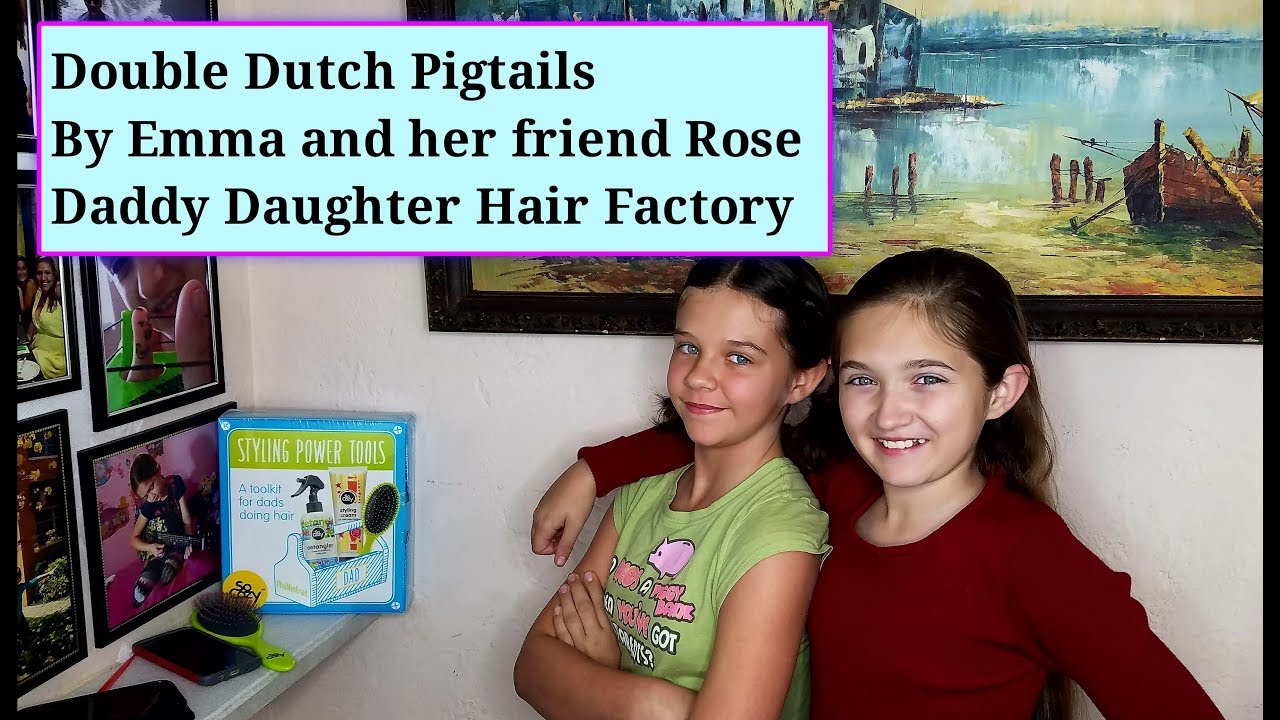 Double Dutch Pigtails by Emma & Rose