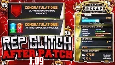 *NEW* NBA 2K20 BADGE GLITCH/REP GLITCH AFTER PATCH 1.09! MAX HOF BADGES IN 1 HOUR! BADGE GLITCH 2K20