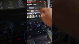 Hit Phone - Test of vehicle Bluetooth receiving text message.