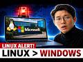 "Microsoft Runs More Linux Than Windows — And They Admitted It"