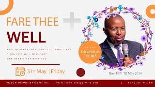 Funeral service for the late Theophilus  Tibihika(Lira City Town Clerk)  on 31st of May 2024