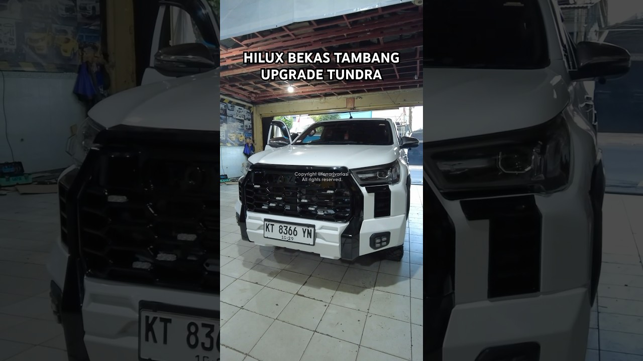 HILUX BEKAS TAMBANG UPGRADE TUNDRA | FERRARI VARIASI SURABAYA 