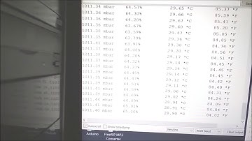BME280 BMP280 Sensor testing with Arduino Nano 3.0 5V