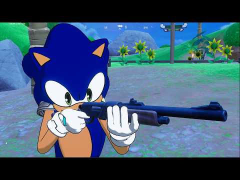 Sonic in Fortnite
