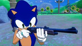 Sonic in Fortnite