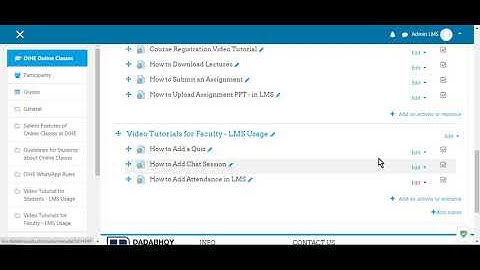 How to embed youtube video in Lecture on LMS