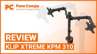 Soporte Klip Xtreme 3 Monitores 13 A 27' C/base Kpm-321